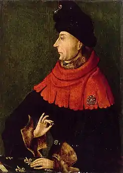 Jean sans Peur (1371-1419), duc de Bourgogne de 1404 à 1419, fils du précédent.