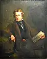 John King, Portrait de Francis Danby, 1828, huile sur toile, Bristol, Museum and Art Gallery.