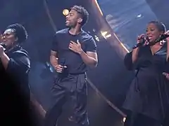 John Lundvik interprétant Too Late for Love