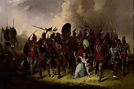 Osage Scalp Dance, 1845.