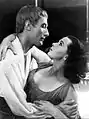 Claire Bloom et John Neville dans Romeo and Juliet, 1957