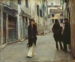 Une rue de Venise, 1880-1882National Gallery of Art, Washington