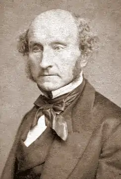 John Stuart Mill en 1865.