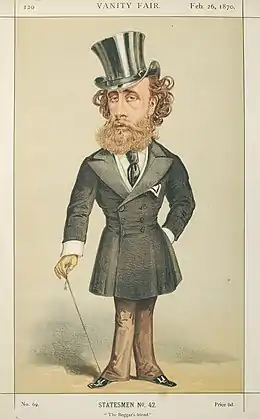 John Townshend (1856-1863), par ATn (Vanity Fair)