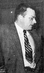 John W. Campbell à la World Science Fiction Convention de 1952.