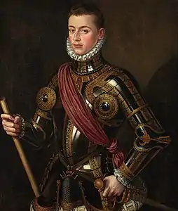 Alonso Sánchez Coello. Juan d'Autriche, 1567
