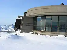 Vue sur le Johnston Ridge Observatory.