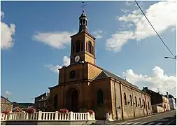 L'église Sainte-Anne...