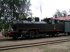 Locomotive type 131T (2365/1947) préservée à Jokioinen en Finlande