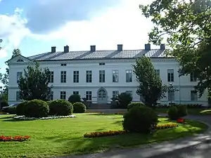 Bâtiment principal du manoir.