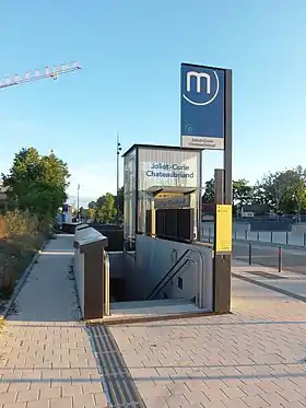 Image illustrative de l’article Joliot-Curie - Chateaubriand (métro de Rennes)