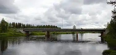 Pont de la Joloksentie à Ylikiiminki.