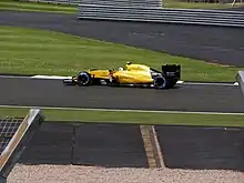 Photo de la Renault R.S.16 de Jolyon Palmer à Silverstone