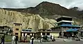 L'aéroport de Jomsom, unique aéroport du Mustang.