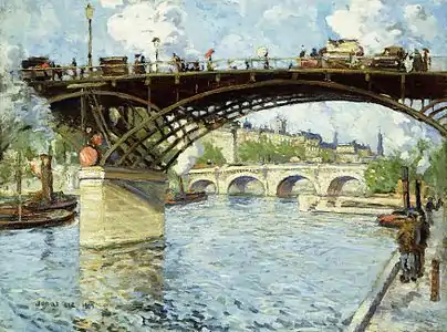 View of the Seine, 1909, Cummer Museum of Art and Gardens (en)