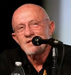 Jonathan Banks, l'interprète de Mike Ehrmantraut, au Comic-Con de San Diego en 2012.