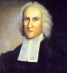 Jonathan Edwards (5 octobre 1703 - 22 mars 1758), théologien et métaphysicien américain.