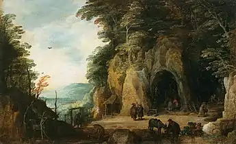 Paysage à l'ermitage,Joos de Momper