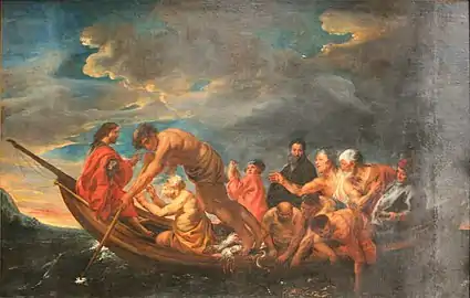 Jacob JordaensLa pêche miraculeuse