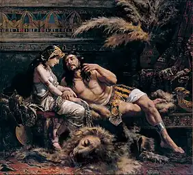 Samson et Dalila, 1887par José Echenagusia Errazquin