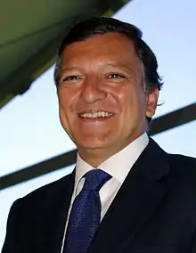 José Manuel Durão Barroso, président de la Commission européenne, du 22 novembre 2004 au 1er novembre 2014.