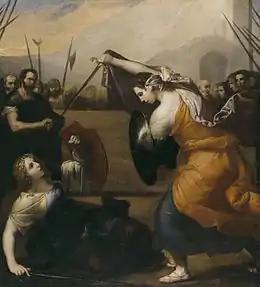 Combat de femmes, 1636, musée du Prado, Madrid