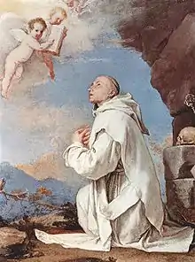 Saint Bruno, le Chartreux (1643), huile sur toile, 38 × 27 cm, Musée de Capodimonte, Naples.