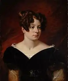 Horace Vernet, Joséphine de Lavalette de Beauharnais, baronne de Forget, 1826, Musée des Beaux-Arts de Blois