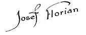 Signature de Joseph Florian