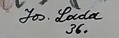 signature de Josef Lada