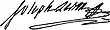 Signature de Joseph Le Bon