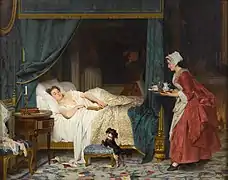 Le matin, Joseph Caraud, 1865.