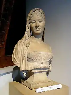 Madame Récamier par Joseph Chinard, Paris, musée Cognacq-Jay.