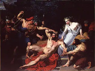 Samson et Dalilapar Joseph-Désiré Court