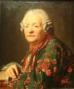 Attribué à Joseph-Siffrein Duplessis, Portrait présumé de Gluck.