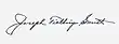 Signature de Joseph Fielding Smith