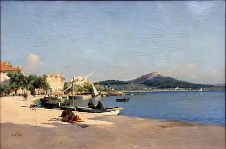 Port de Sanary, musée d'art de Toulon.
