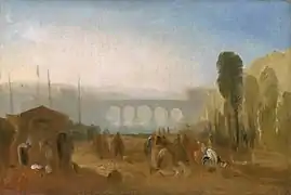 Dieppe : Le Port vu du quai Henri IV, 1827, Tate Britain, Londres.