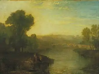 Vue de Richmond Hill et du pont, 1808Tate Britain, Londres