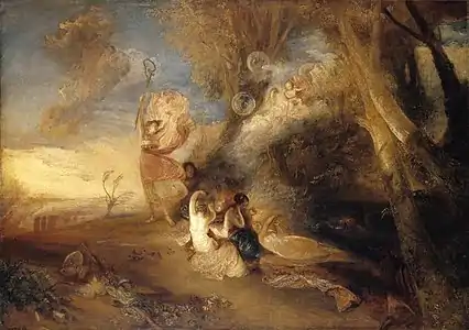 Vision de MédéeWilliam Turner, 1828Tate Britain, Londres