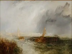 William Turner, Ostende, 1844