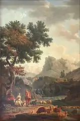 Joseph Vernet, La Bergère des Alpes.