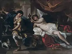 Joseph et la femme de Putiphar, de Francesco Solimena