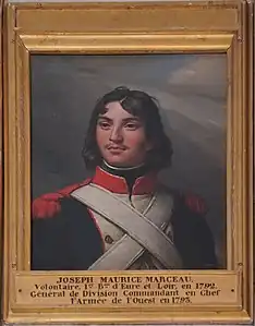 Marceau, volontaire du 1er bataillon d'Eure et Loir, château de Versailles.