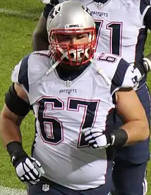 Josh Kline sous le maillot des Patriots