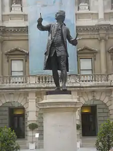 Monument à Joshua Reynolds (en) (1931), Londres, Burlington House.