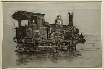 Locomotive (1888), Amsterdam, Rijksmuseum.