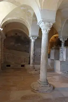 Crypte de Notre-Dame de Jouarre et cénotaphes