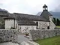 AccousJouers : chapelle Saint-Saturnin(42° 59′ 08″ N, 0° 35′ 47″ O)