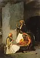Arnautes jouant (mercenaires albanais), par Jean-Léon Gérôme.